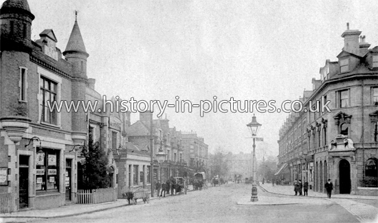 Bank Parade, Friern Barnet Road, New Southagte, London. 1910.
